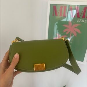 Rachel Zoe Olive Green Crossbody Bag